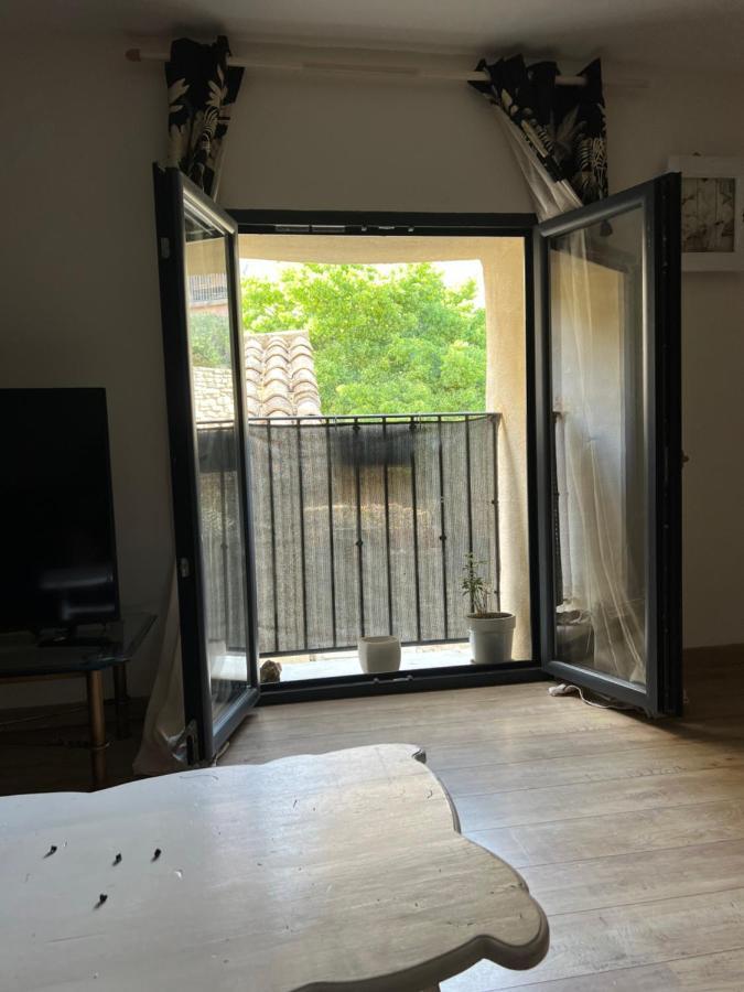 La Terrasse De Caromb Face Au Mont Ventoux Avec Clim Apartment Ngoại thất bức ảnh